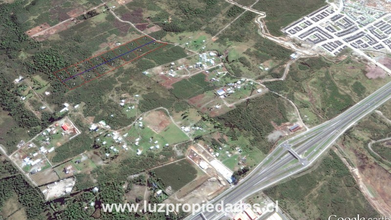 Lotes de Hijuelas, sector Las Canchas - Luz Propiedades