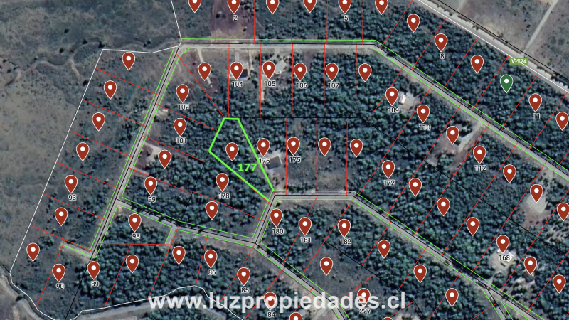 Camino Chaqueihua, Hacienda Trapen, Parcela N&Acirc;&deg;177, Sector Las Quemas de Trapen - Luz Propiedades