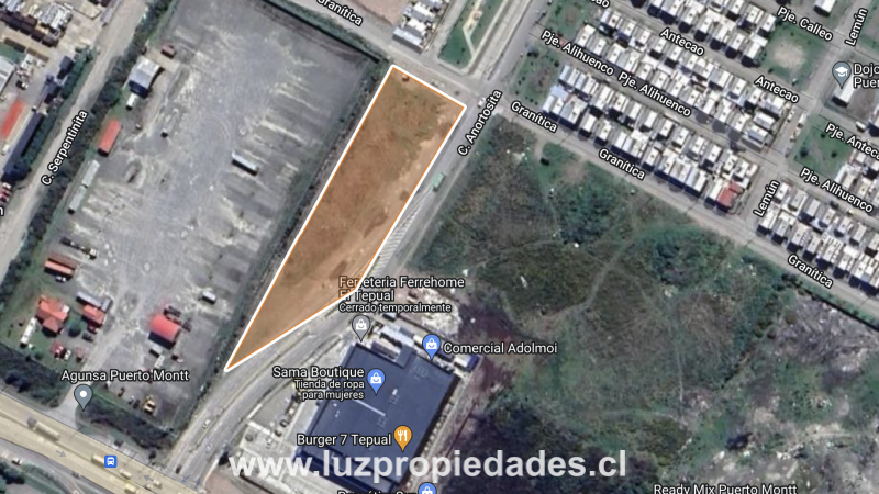 Ruta Tepual S/N, frente acceso Puerta Sur - Luz Propiedades